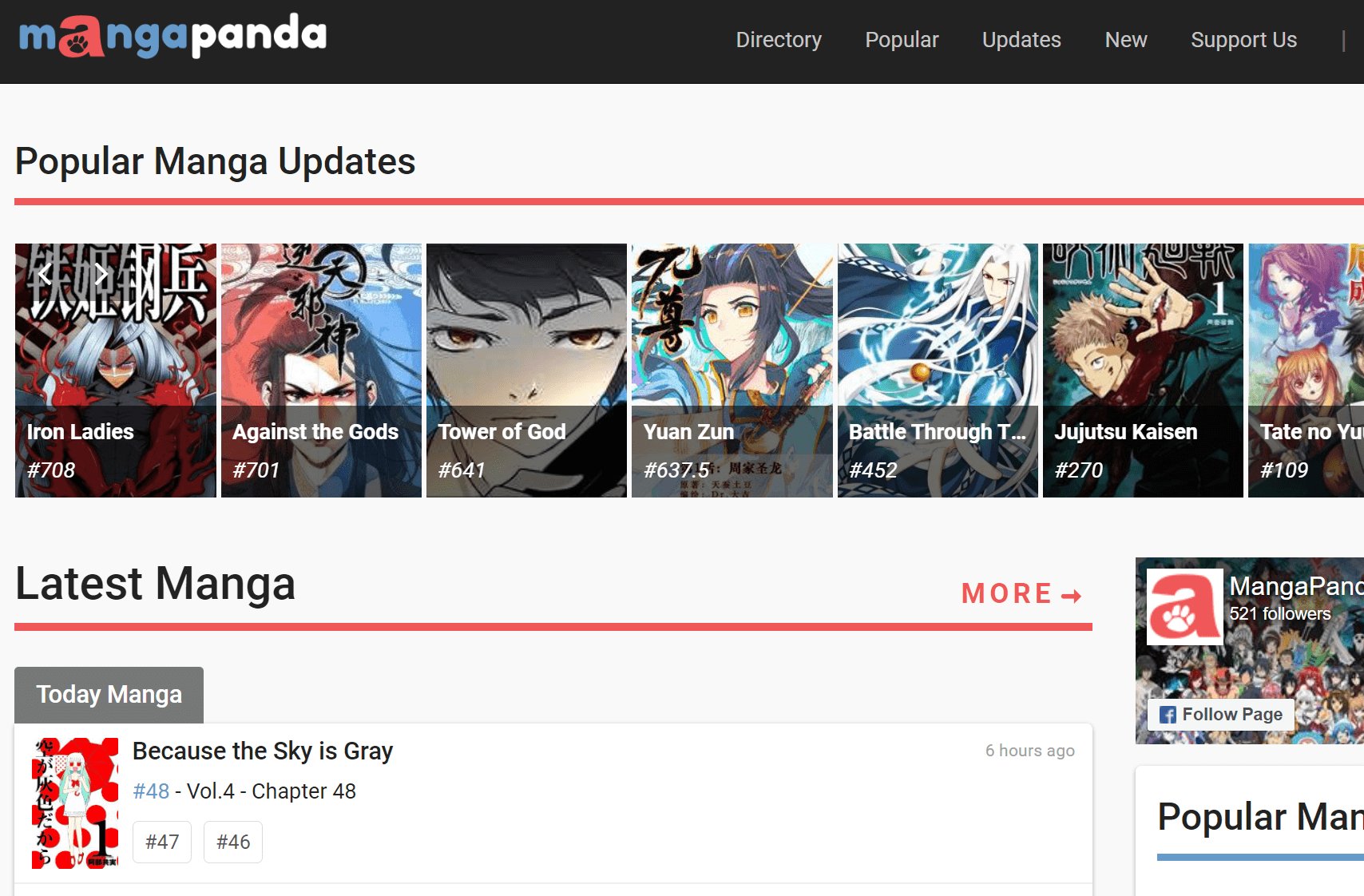 边看漫画边学英语：MangaPanda