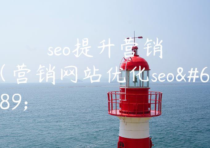 seo提升营销（营销网站优化seo）