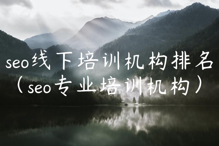 seo线下培训机构排名（seo专业培训机构）