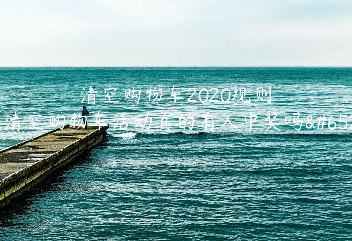 清空购物车2020规则（清空购物车活动真的有人中奖吗）