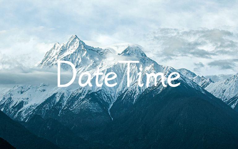 DateTime