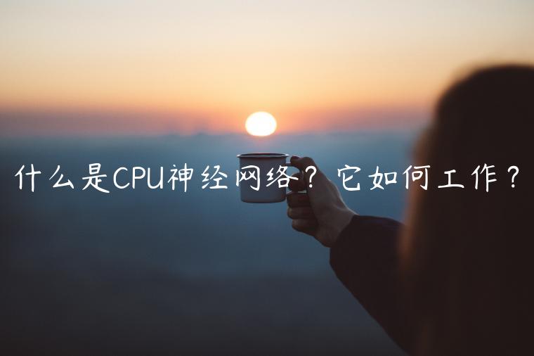 什么是CPU神经网络？它如何工作？