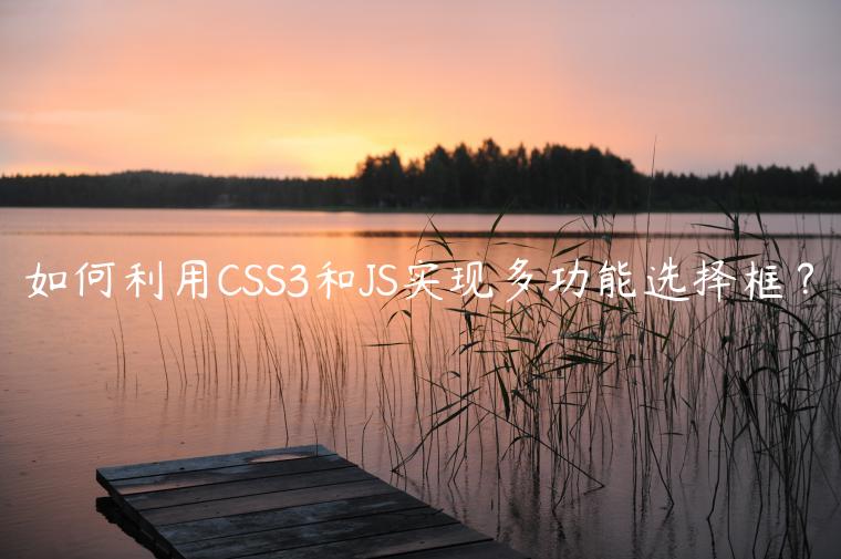 如何利用CSS3和JS实现多功能选择框？