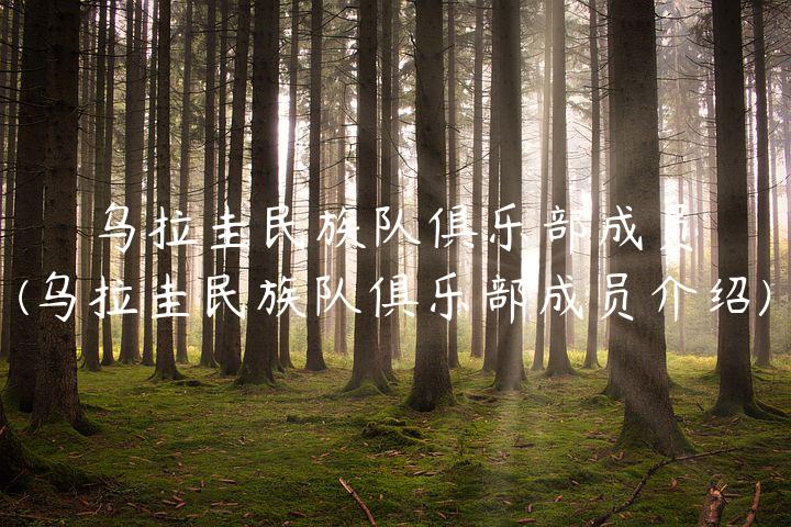 乌拉圭民族队俱乐部成员(乌拉圭民族队俱乐部成员介绍)