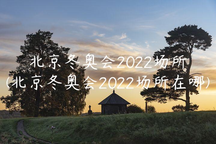 北京冬奥会2022场所(北京冬奥会2022场所在哪)