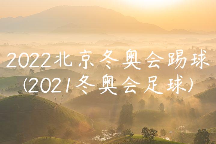 2022北京冬奥会踢球(2021冬奥会足球)