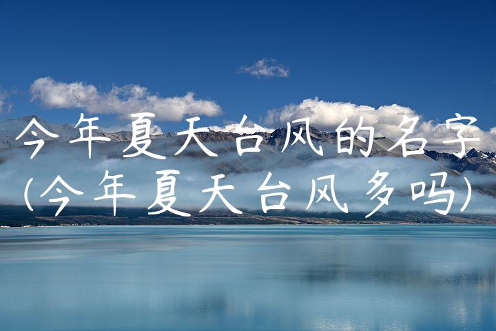 今年夏天台风的名字(今年夏天台风多吗)