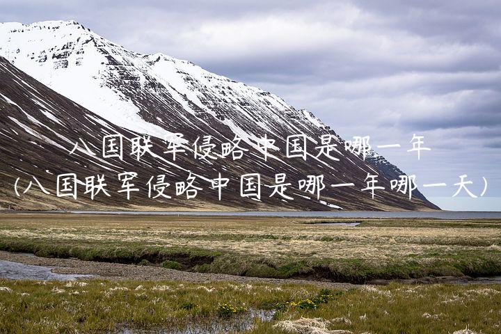 八国联军侵略中国是哪一年(八国联军侵略中国是哪一年哪一天)